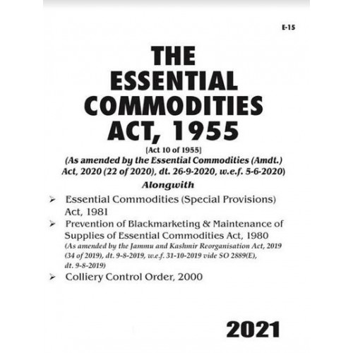 Commercial's Essential Commodities Act, 1955 Bare Act 